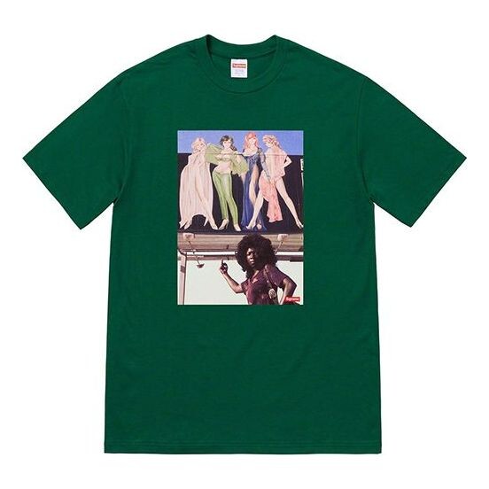 Футболка fw19 week 7 american picture tee usa photo printing short sleeve green Supreme, зеленый
Футболка fw19 week 7 american picture tee usa photo printing short sleeve green Supreme, зеленый