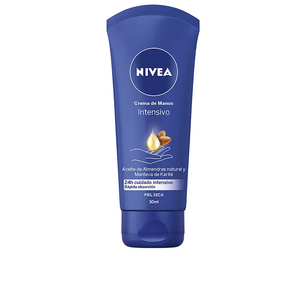 Крем для рук Intensivo cuidado manos con aceite almendras Nivea, 30 мл.
Крем для рук Intensivo cuidado manos con aceite almendras Nivea, 30 мл.