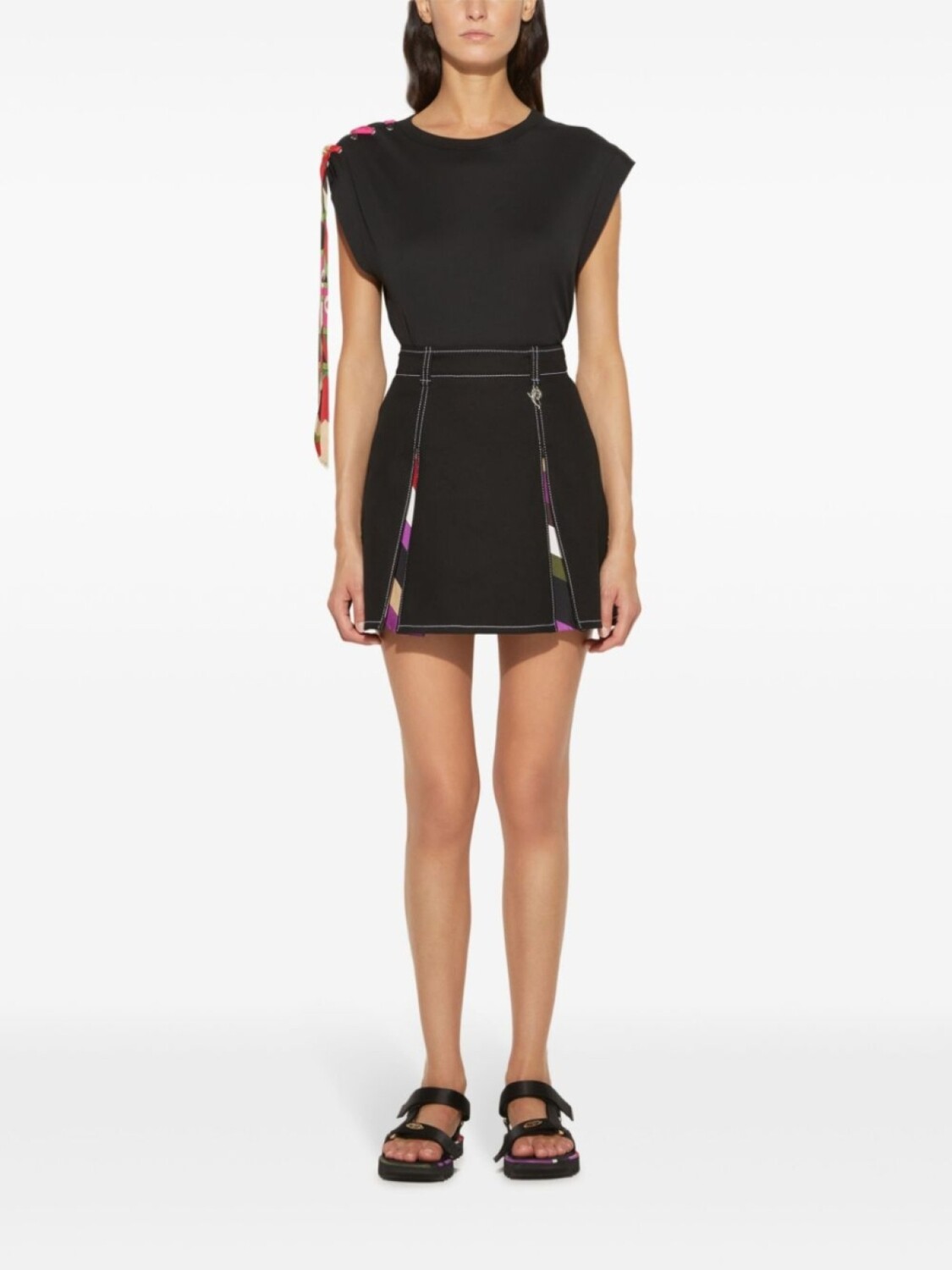 PUCCI футболка с принтом Vivara, черный
PUCCI футболка с принтом Vivara, черный