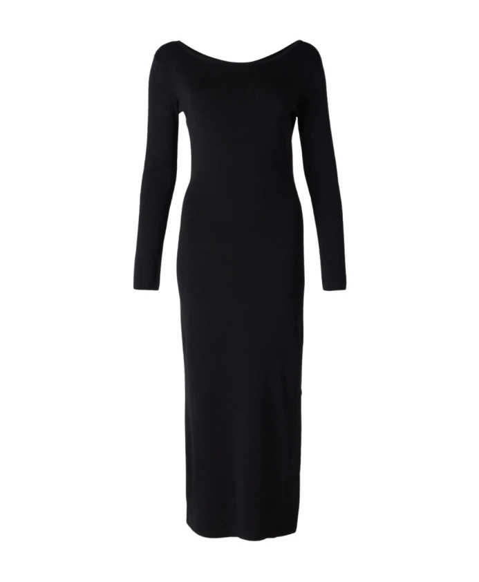 Черное вязаное платье с длинными рукавами Armani Exchange, черный
Черное вязаное платье с длинными рукавами Armani Exchange, черный