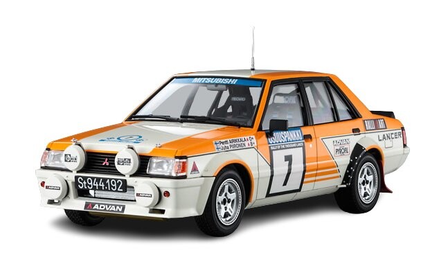 Mitsubishi Lancer EX 2000 Turbo 1:24 Hasegawa HC38
Mitsubishi Lancer EX 2000 Turbo 1:24 Hasegawa HC38