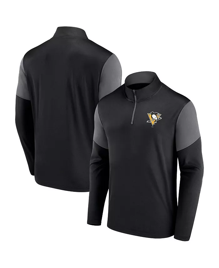 Толстовка Men's Black Pittsburgh Penguins Logo Quarter-Zip Top Fanatics
Толстовка Men's Black Pittsburgh Penguins Logo Quarter-Zip Top Fanatics