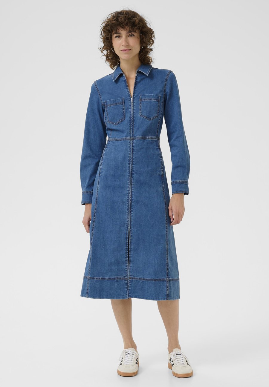 Платье Part Two Denim dress, Medium Blue Denim/Blue Denim
Платье Part Two Denim dress, Medium Blue Denim/Blue Denim