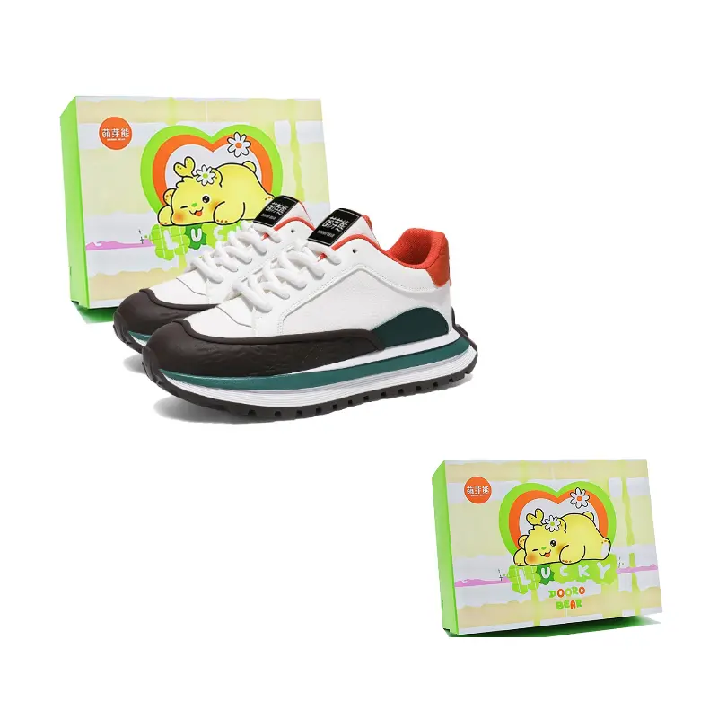 Budding Bear Антискользящие и износостойкие легкие повседневные кроссовки на платформе для мужчин бело-зеленые Sprout, цвет White Green {Sprout}
Budding Bear Антискользящие и износостойкие легкие повседневные кроссовки на платформе для мужчин бело-зеленые Sprout, цвет White Green {Sprout}