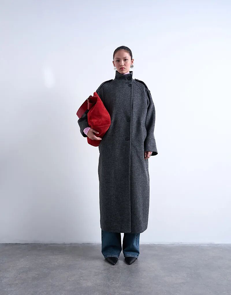 Длинное пальто Topshop с воротником-стойкой серого цвета, Серый, Длинное пальто Topshop с воротником-стойкой серого цвета
Длинное пальто Topshop с воротником-стойкой серого цвета, Серый, Длинное пальто Topshop с воротником-стойкой серого цвета