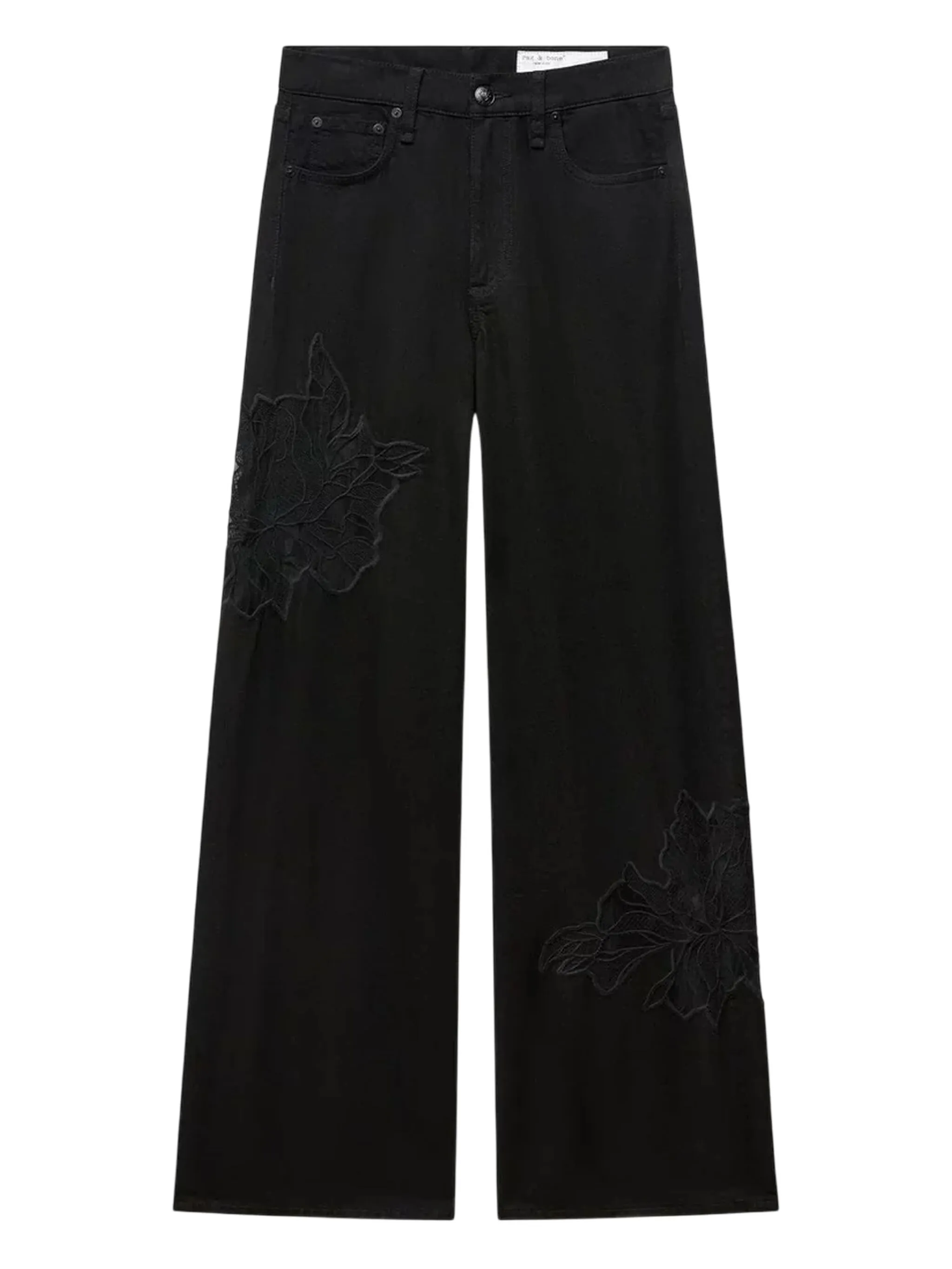 Брюки Sofie с цветочной отделкой Rag & Bone, черный
Брюки Sofie с цветочной отделкой Rag & Bone, черный