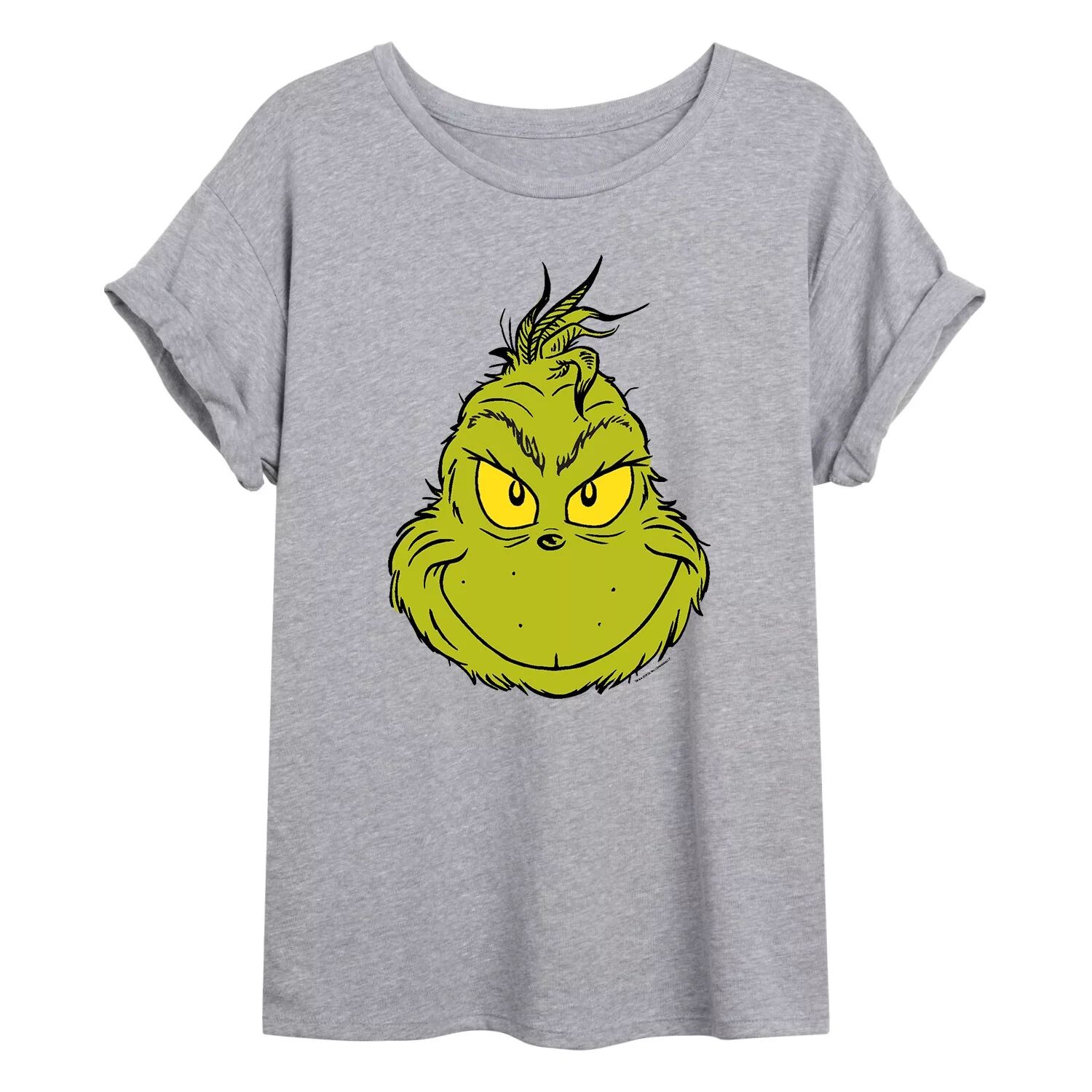 Размерная футболка с рисунком «Доктор Сьюз» для юниоров и улыбающимся лицом Гринча Licensed Character
Размерная футболка с рисунком «Доктор Сьюз» для юниоров и улыбающимся лицом Гринча Licensed Character