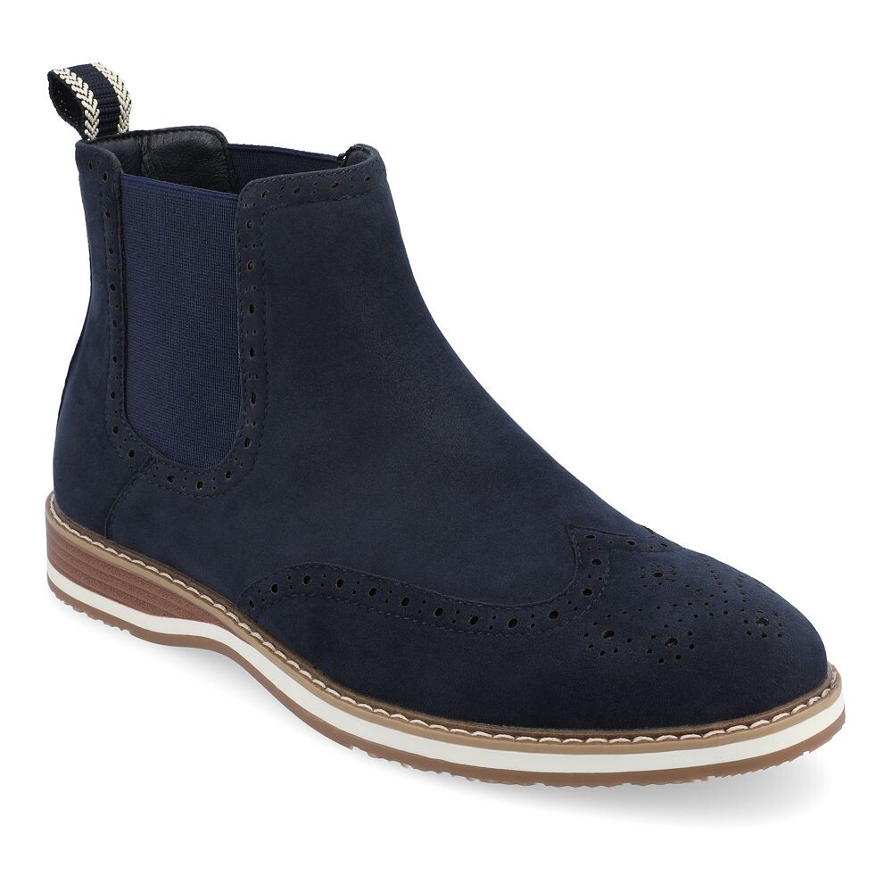 Мужские ботинки челси без шнуровки Vance Co. Thorpe Tru Comfort из пеноматериала с крылышками, темно-синий
Мужские ботинки челси без шнуровки Vance Co. Thorpe Tru Comfort из пеноматериала с крылышками, темно-синий