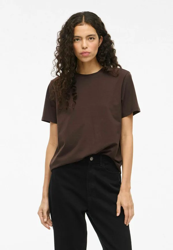 Базовая футболка винора Vila, Coffee Bean, Коричневый, Базовая футболка винора Vila, Coffee Bean
Базовая футболка винора Vila, Coffee Bean, Коричневый, Базовая футболка винора Vila, Coffee Bean