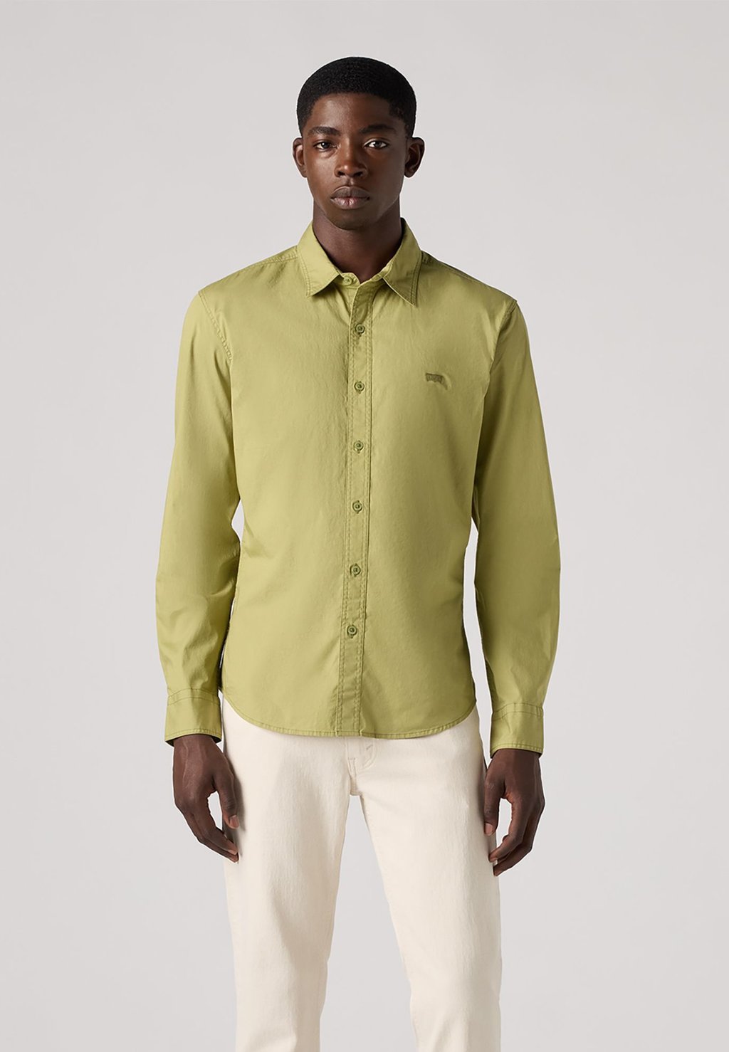 Рубашка BATTERY SLIM Levi's, оливковый 
Рубашка BATTERY SLIM Levi's, оливковый
