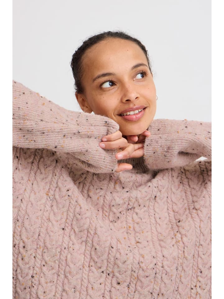 B. young Вязаный свитер свободного кроя BYNATA, цвет бледно-лиловый меланж
B. young Вязаный свитер свободного кроя BYNATA, цвет бледно-лиловый меланж