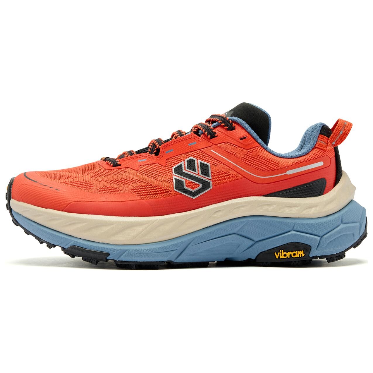 Кроссовки для бега Mountain God 2.0 мужские с низким верхом, ярко-оранжевый/тенево-синий Qiaodan
Кроссовки для бега Mountain God 2.0 мужские с низким верхом, ярко-оранжевый/тенево-синий Qiaodan