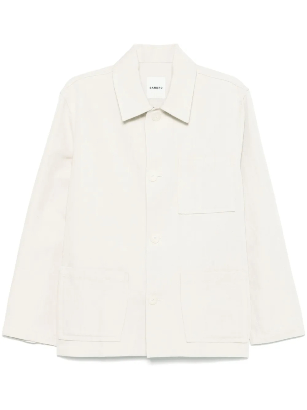 Твиловая куртка-рубашка SANDRO, нейтральный
Твиловая куртка-рубашка SANDRO, нейтральный