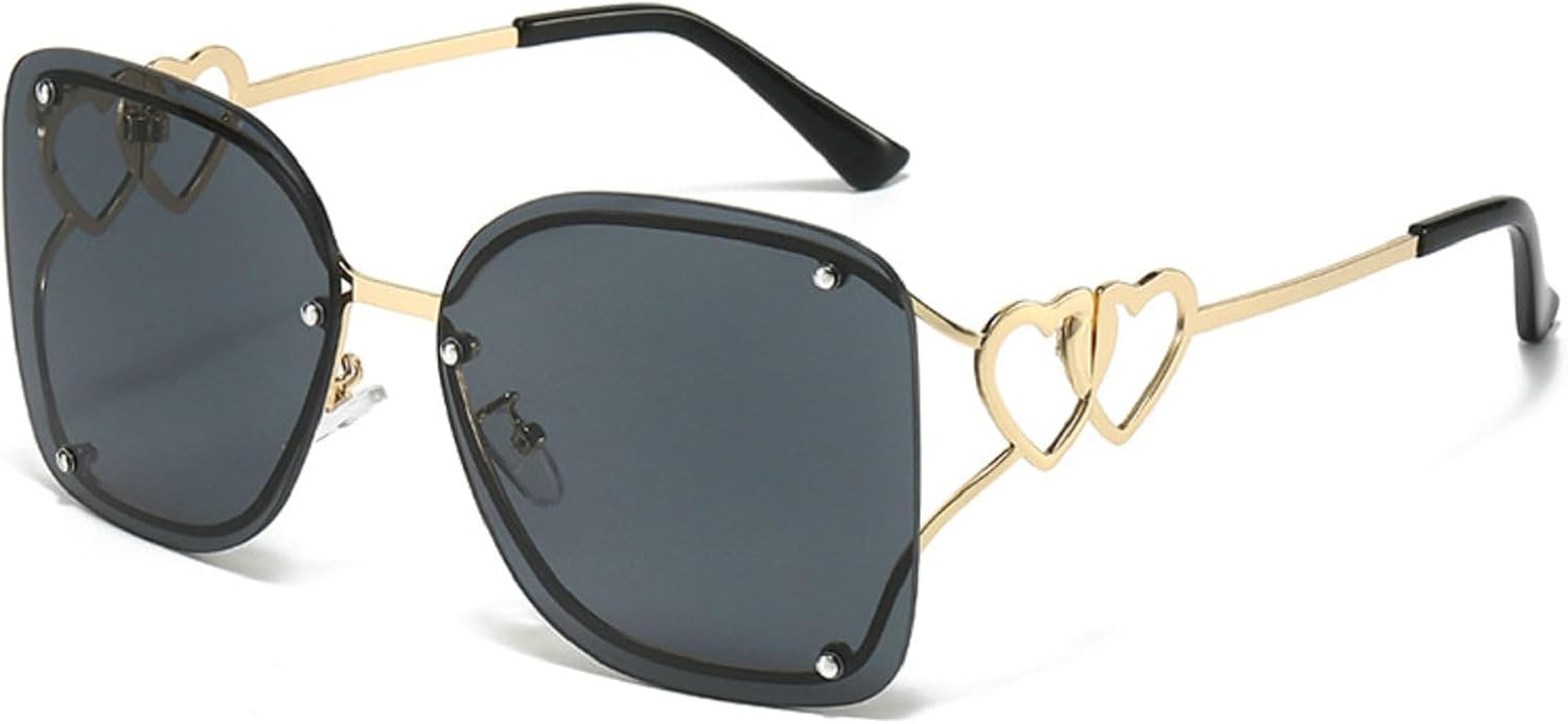 Солнцезащитные очки Melrose Oversized Square для женщин, роскошные, модные, без оправы, защита от УФ-излучения UV400, винтажные, для активного отдыха, модель 3776, Gold Black
Солнцезащитные очки Melrose Oversized Square для женщин, роскошные, модные, без оправы, защита от УФ-излучения UV400, винтажные, для активного отдыха, модель 3776, Gold Black