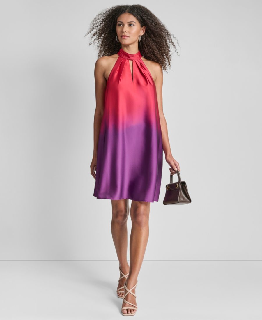 Женское платье-футляр без рукавов с вырезом-капелькой DKNY, Red/purple
Женское платье-футляр без рукавов с вырезом-капелькой DKNY, Red/purple