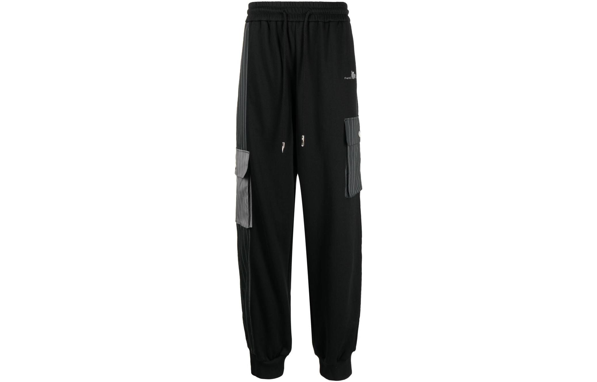 Карго брюки с панелями Feng Chen Wang, черный
Карго брюки с панелями Feng Chen Wang, черный