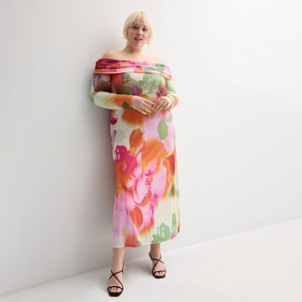 Платье с открытыми плечами больших размеров Intempo, цвет rose garden
Платье с открытыми плечами больших размеров Intempo, цвет rose garden