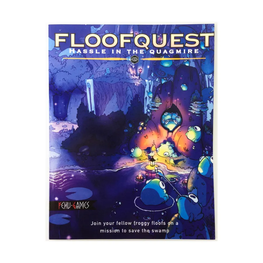 FloofQuest - Hassle in the Quagmire (Sword & Wizardry), Role Playing Games (Fehu Games), мягкая обложка
FloofQuest - Hassle in the Quagmire (Sword & Wizardry), Role Playing Games (Fehu Games), мягкая обложка