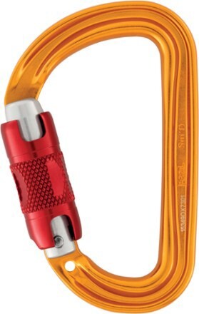Карабин с автоблокировкой Sm'D Twist-Lock Petzl, оранжевый