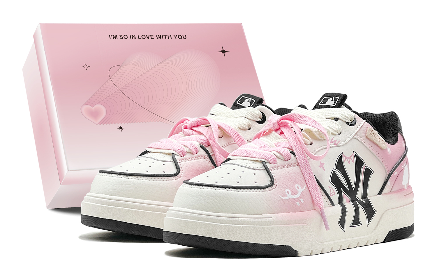 Чанки лайнер Rhythm Party, Ambient, Girly, элегантные удобные лоу топ скейтборд обувь унисекс MLB, розовый
Чанки лайнер Rhythm Party, Ambient, Girly, элегантные удобные лоу топ скейтборд обувь унисекс MLB, розовый