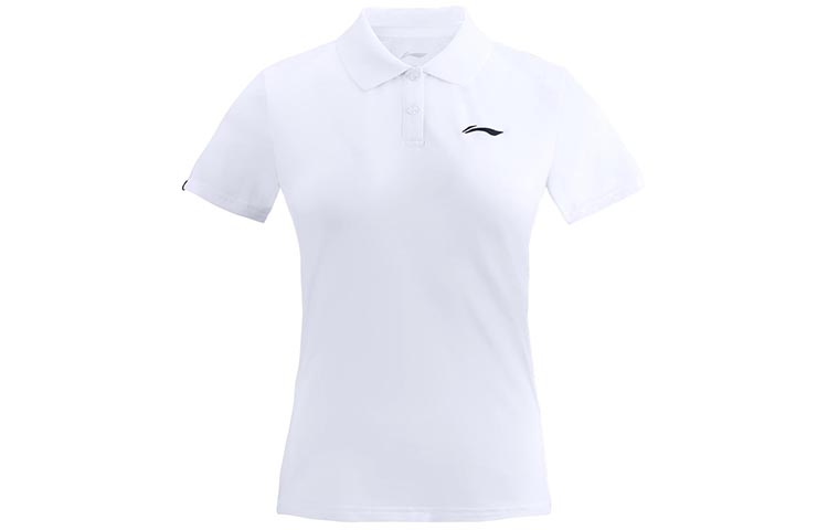 LINING Классическая белая поло для женщин Standard White
LINING Классическая белая поло для женщин Standard White