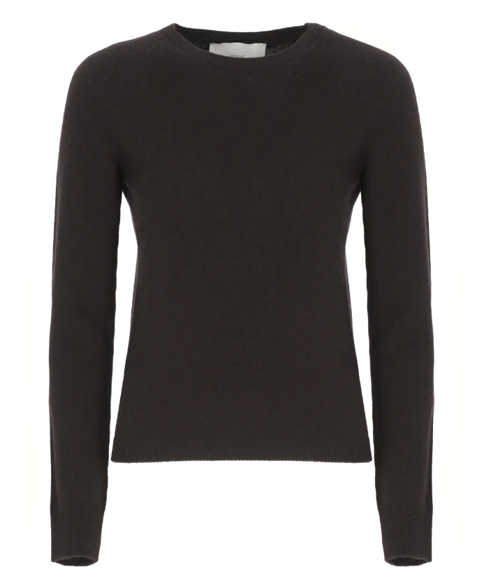 Коричневый кашемировый свитер с круглым вырезом Vanisã, коричневый
Коричневый кашемировый свитер с круглым вырезом Vanisã, коричневый