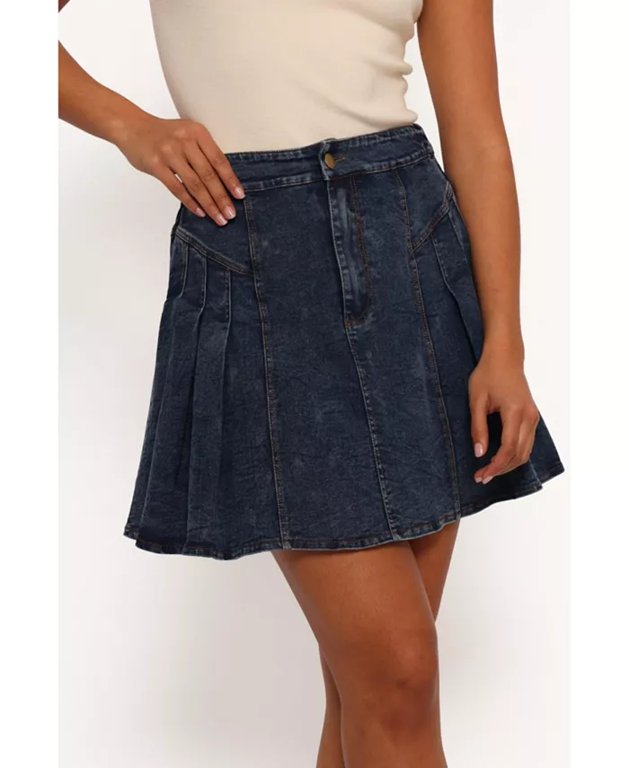 Женская плиссированная мини-юбка Alek Petal and Pup, синий
Женская плиссированная мини-юбка Alek Petal and Pup, синий