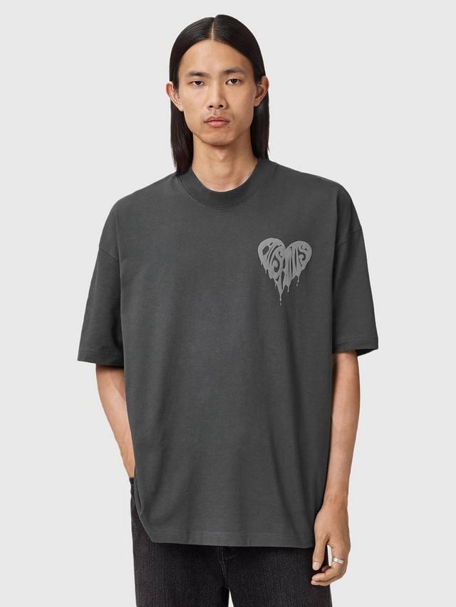 Трикотажная футболка из хлопка AllSaints
Трикотажная футболка из хлопка AllSaints