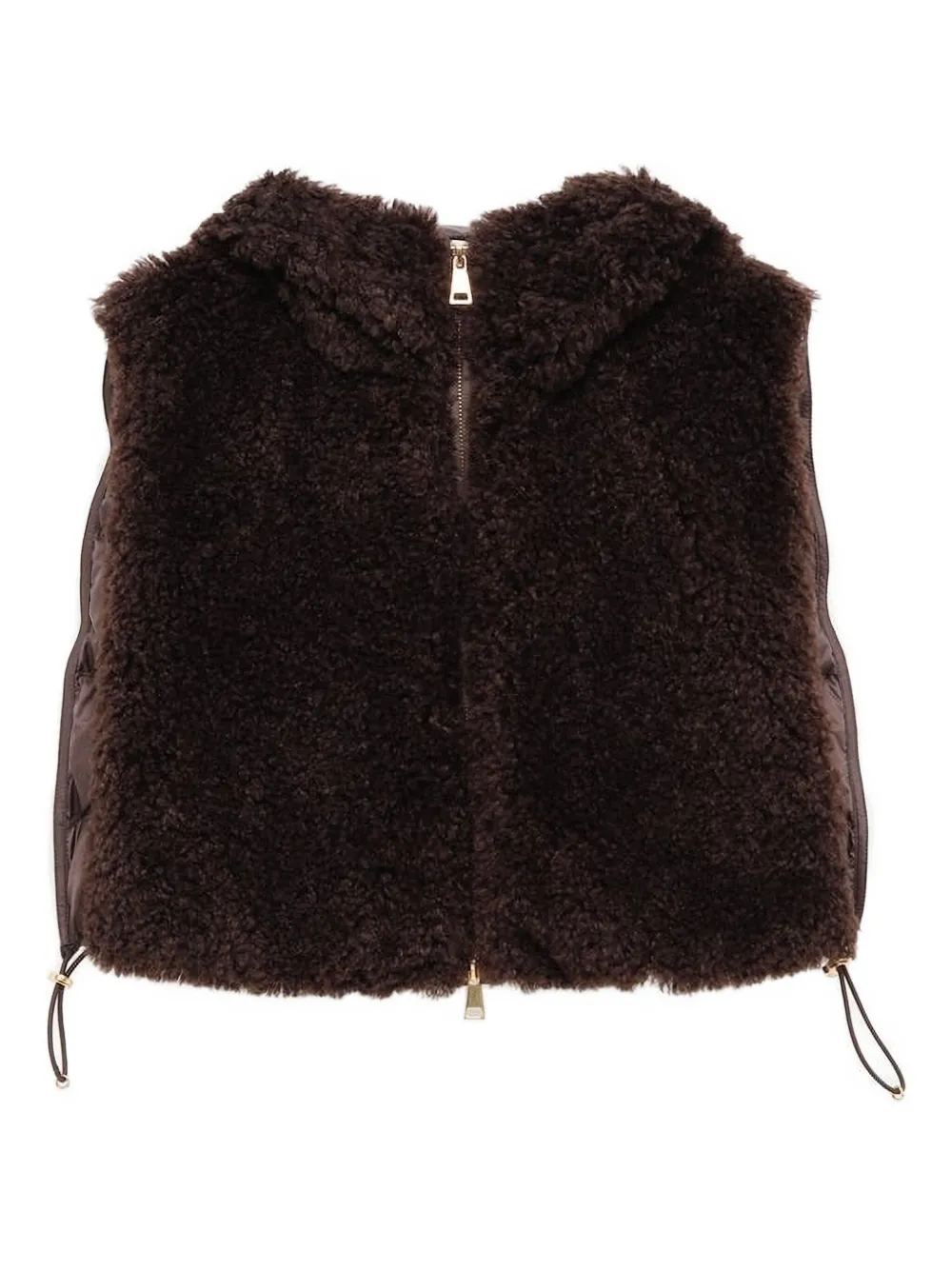 Жилет с капюшоном MONCLER, коричневый
Жилет с капюшоном MONCLER, коричневый