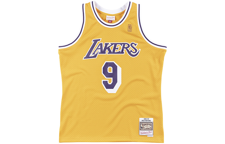 Mitchell & Ness X NBA LA Lakers 1996 Nick Van Exel Swingman Tank Top Mitchell Ness, желтый
Mitchell & Ness X NBA LA Lakers 1996 Nick Van Exel Swingman Tank Top Mitchell Ness, желтый