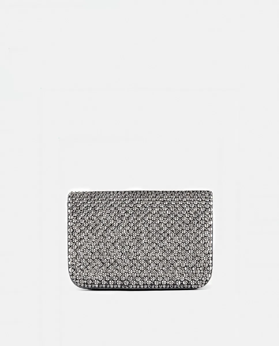 Вечерний клатч Aime со стразами темно-серого цвета Deepa Gurnani, темно-серый
Вечерний клатч Aime со стразами темно-серого цвета Deepa Gurnani, темно-серый