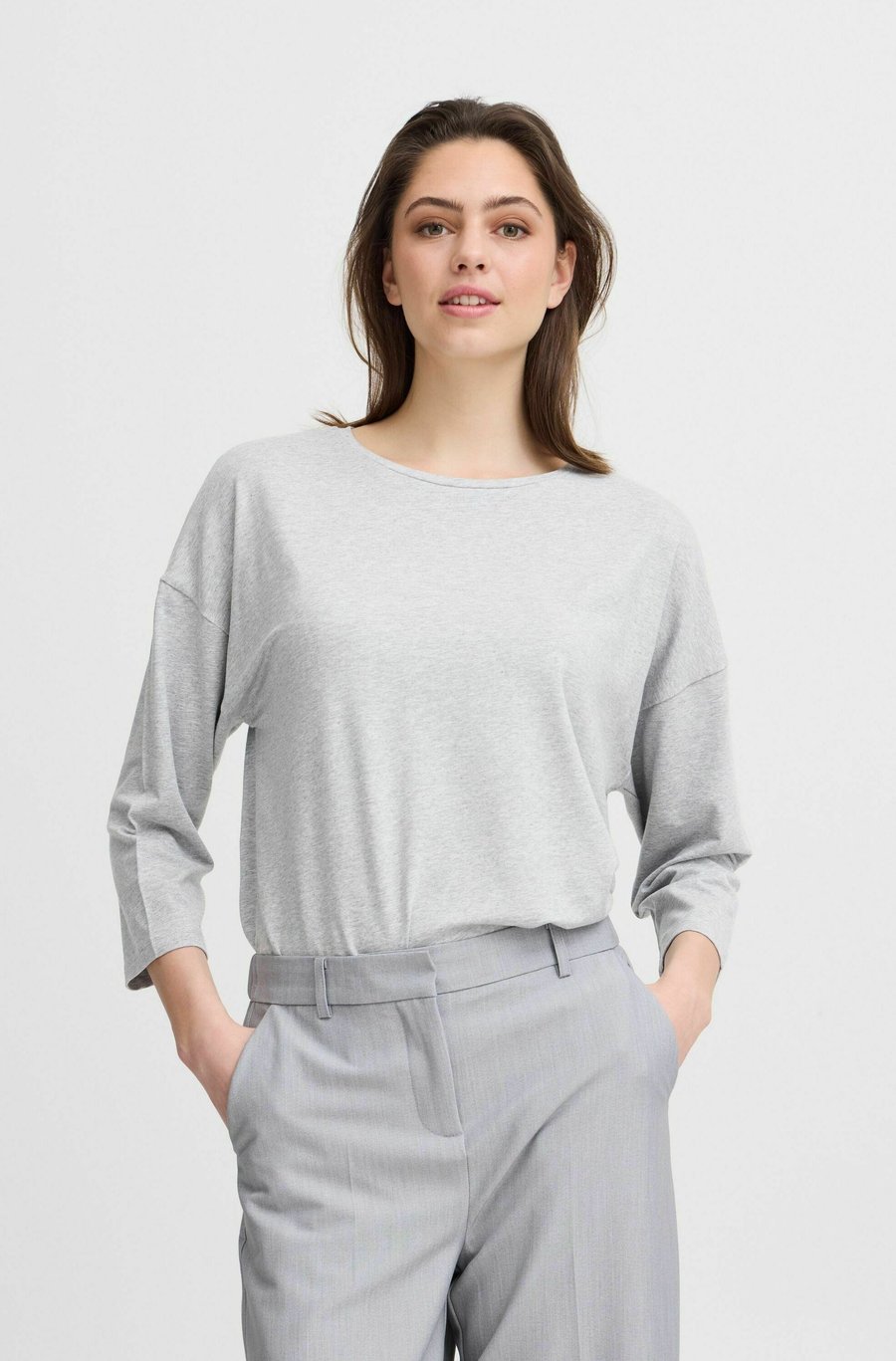 Топ b.young BYPAMILA MID SLEEVE TSHIRT, Light Grey Melange/Grey
Топ b.young BYPAMILA MID SLEEVE TSHIRT, Light Grey Melange/Grey