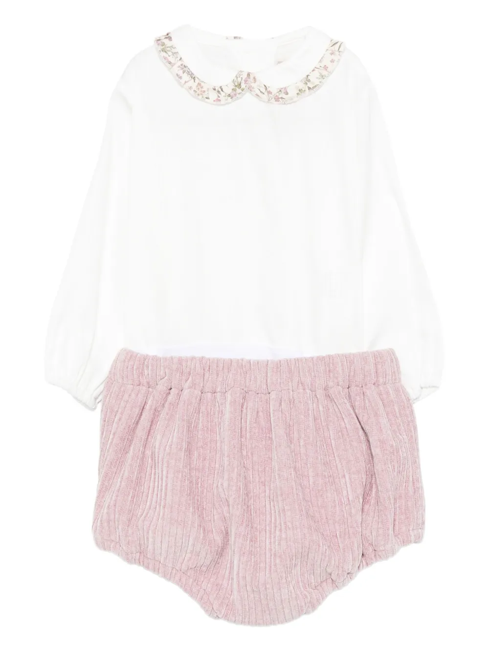 Комбинезон с цветочным принтом и бантом La Stupenderia, розовый
Комбинезон с цветочным принтом и бантом La Stupenderia, розовый