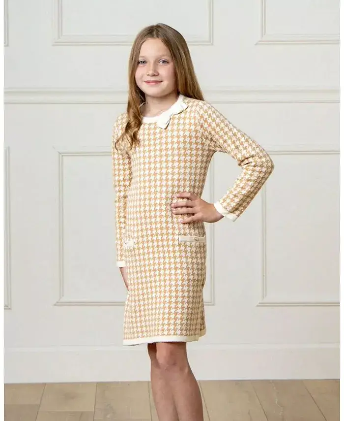 Детское платье-свитер с бантиком для девочек, для малышей и детей Hope & Henry, белый
Детское платье-свитер с бантиком для девочек, для малышей и детей Hope & Henry, белый