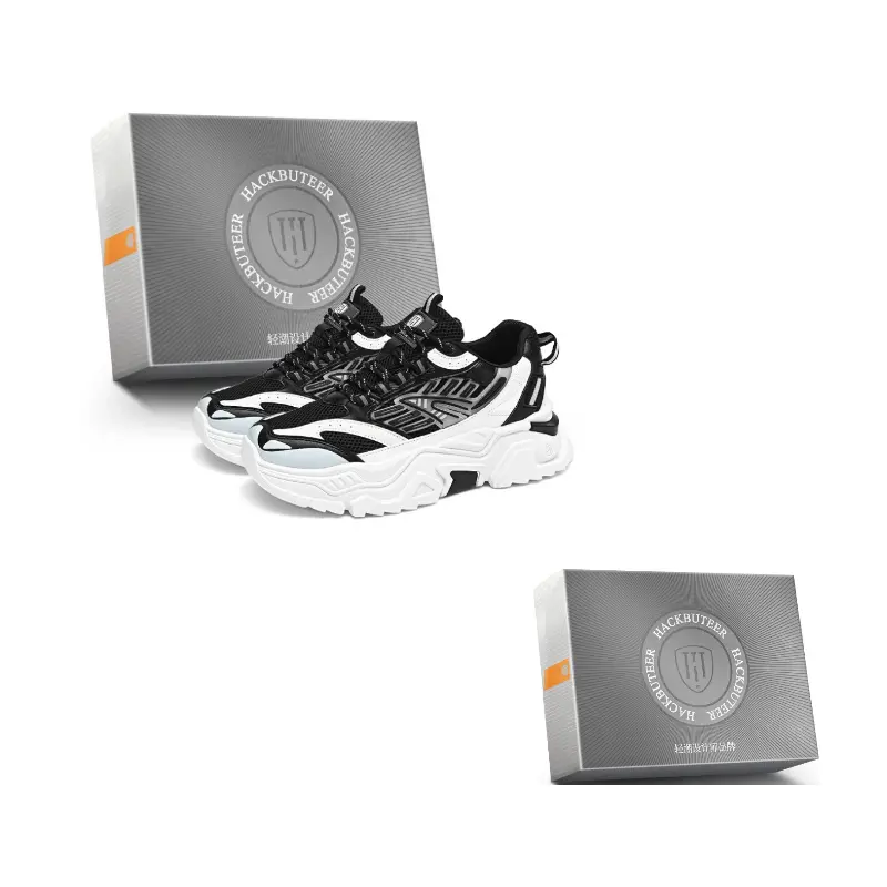 HACKBUTEER Мужские низкие массивные кроссовки Black в коробке, цвет Black (Box) 
HACKBUTEER Мужские низкие массивные кроссовки Black в коробке, цвет Black (Box)