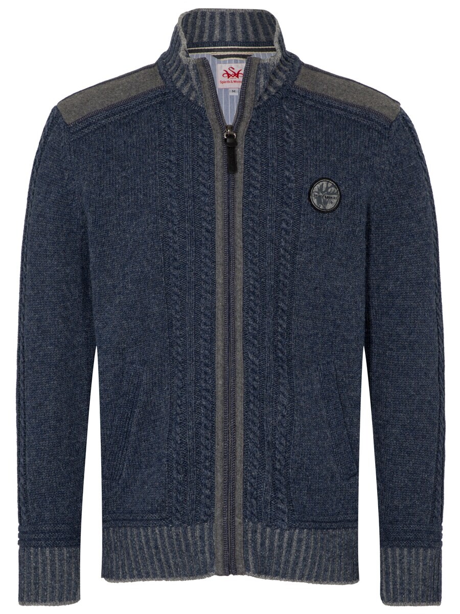 Вязаный кардиган SPIETH & WENSKY Knit Cardigan Erato, темно-синий
Вязаный кардиган SPIETH & WENSKY Knit Cardigan Erato, темно-синий