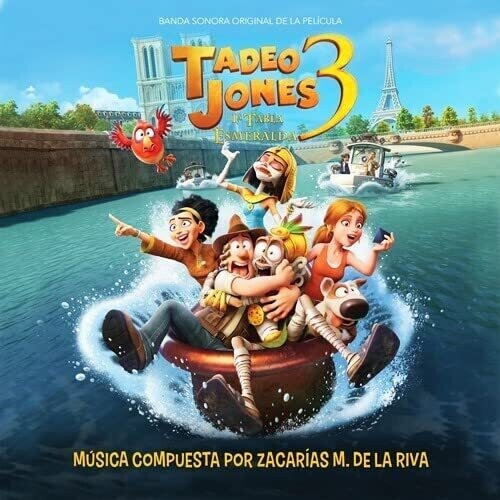 CD диск De La Riva, Zacarias: Tadeo Jones 3: La Tabla Esmeralda (Original Soundtrack)
CD диск De La Riva, Zacarias: Tadeo Jones 3: La Tabla Esmeralda (Original Soundtrack)