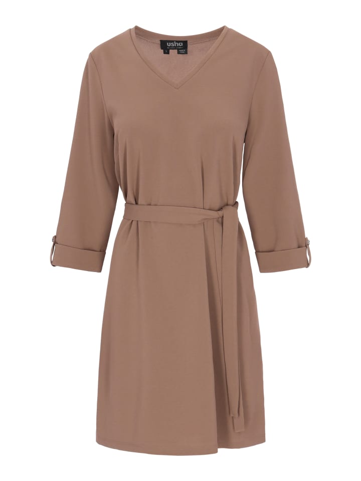 Платье до колена usha BLACK LABEL, бежевый
Платье до колена usha BLACK LABEL, бежевый