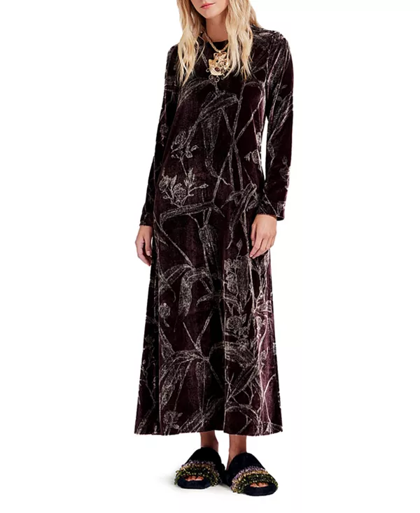 Платье-Трапеция с длинными рукавами, бамбуковый бордовый La Doublej, красный
Платье-Трапеция с длинными рукавами, бамбуковый бордовый La Doublej, красный