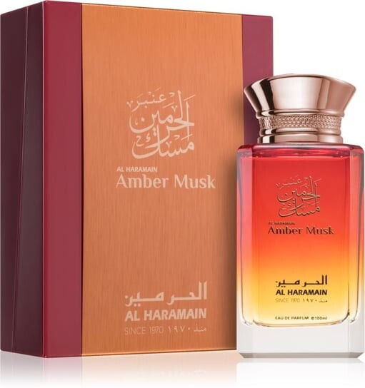 Парфюмированная вода, 100 мл Al Haramain Amber Musk
Парфюмированная вода, 100 мл Al Haramain Amber Musk