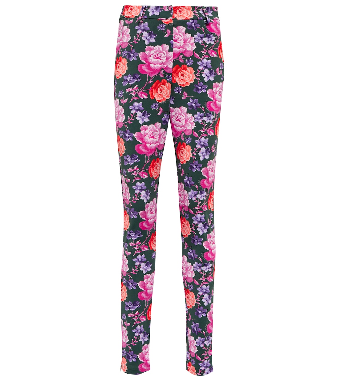 Узкие брюки с цветочным принтом Magda Butrym, Green Print
Узкие брюки с цветочным принтом Magda Butrym, Green Print