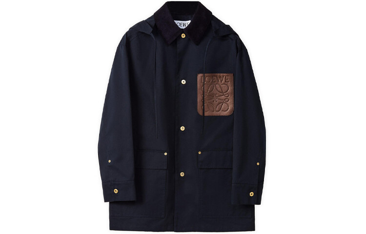 Пальто Мужское Темно-синее Loewe, синий
Пальто Мужское Темно-синее Loewe, синий