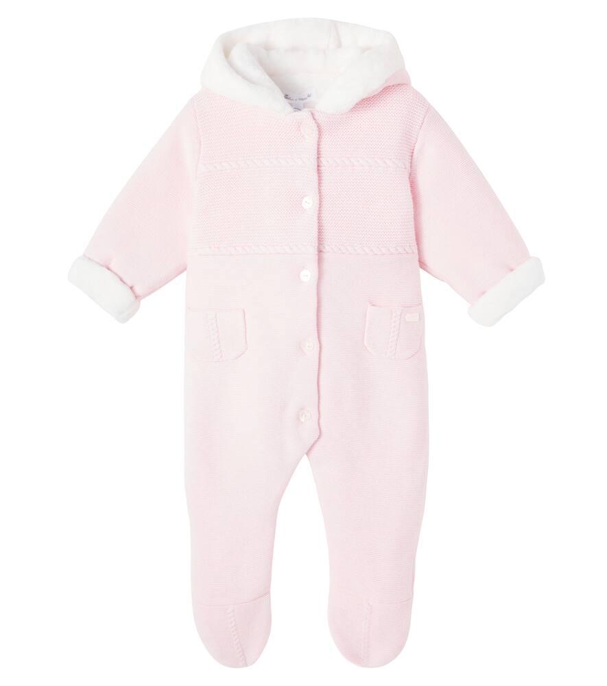 Детский комбинезон из хлопка, шерсти и кашемира Tartine et Chocolat, Rose Pale
Детский комбинезон из хлопка, шерсти и кашемира Tartine et Chocolat, Rose Pale