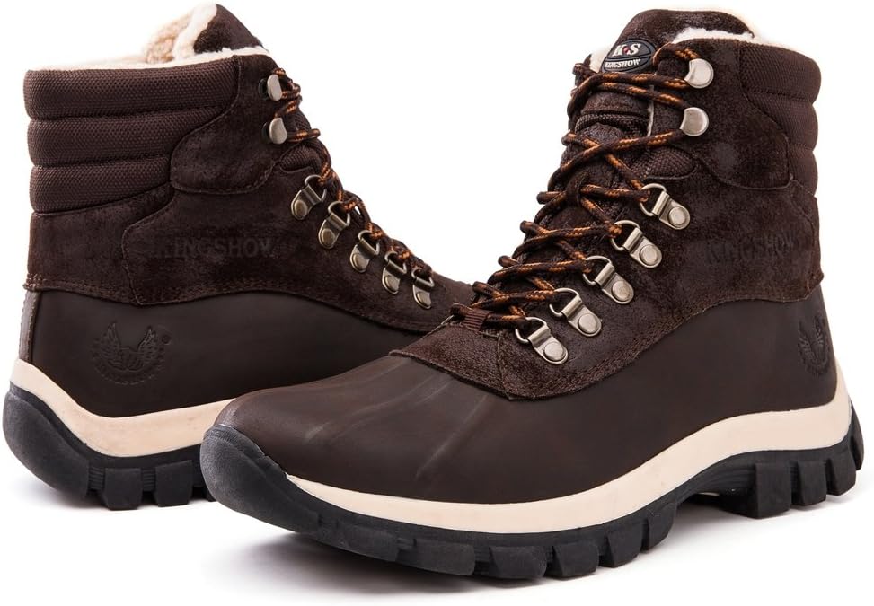 Мужские снежные ботинки kingshow 1705, коричневый
Мужские снежные ботинки kingshow 1705, коричневый
