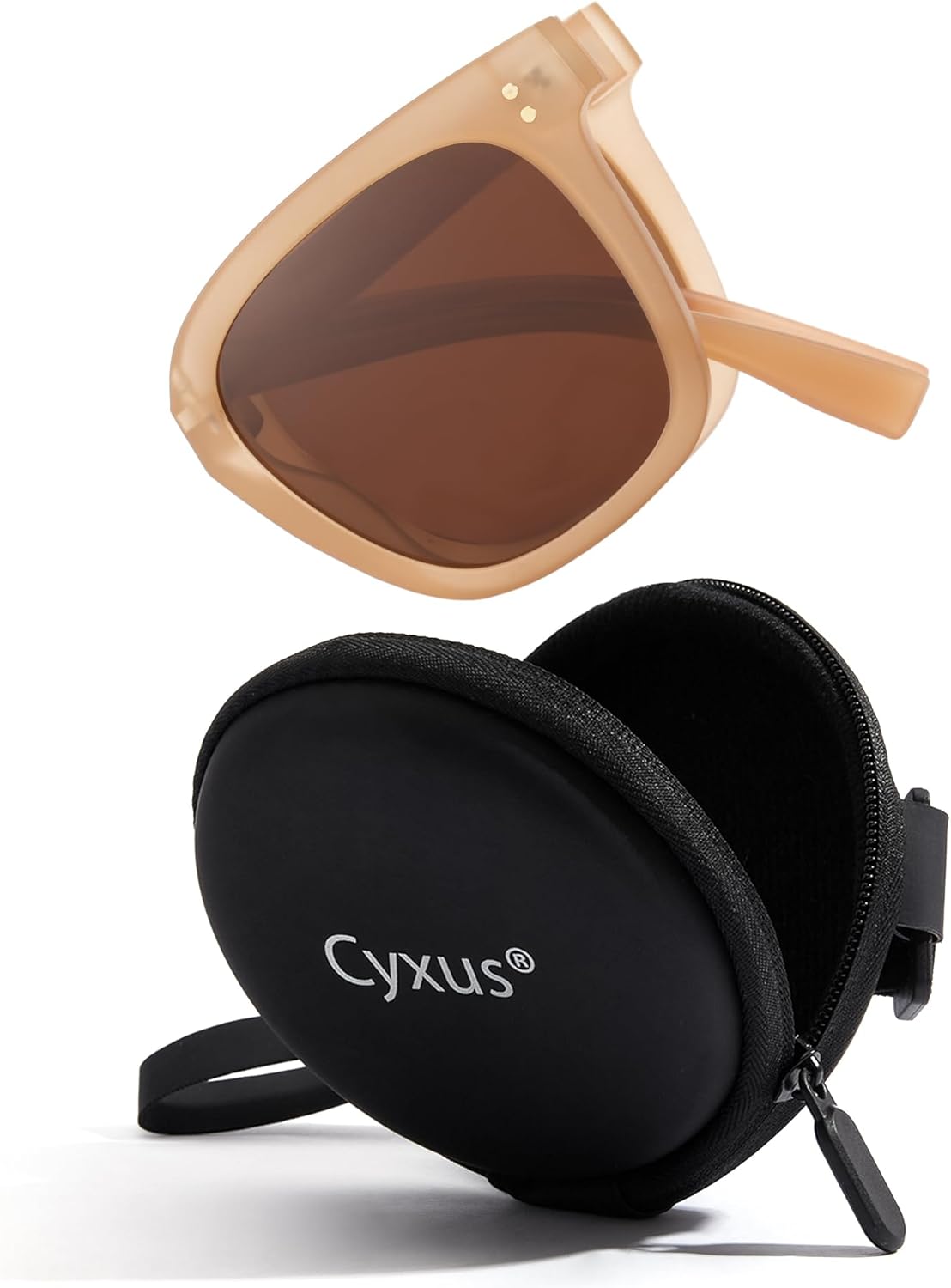 Складные поляризованные солнцезащитные очки Cyxus для женщин и мужчин, квадратная оправа из материала TR90, 24 г, защита от УФ-излучения 99,99%, для пляжа, вождения и активного отдыха, P1577, 01-brown-p1577
Складные поляризованные солнцезащитные очки Cyxus для женщин и мужчин, квадратная оправа из материала TR90, 24 г, защита от УФ-излучения 99,99%, для пляжа, вождения и активного отдыха, P1577, 01-brown-p1577