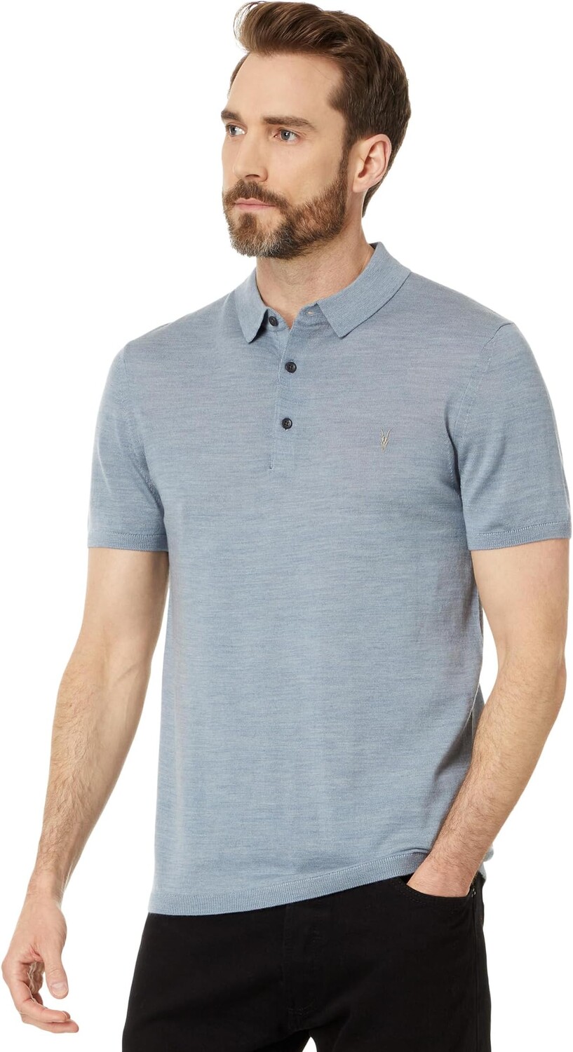 Поло AllSaints Mode Merino Short Sleeve Polo, синий
Поло AllSaints Mode Merino Short Sleeve Polo, синий