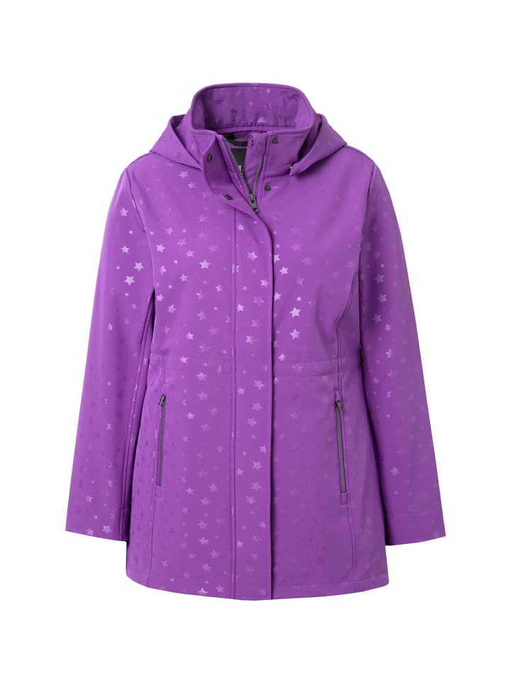 Куртка софтшелл Ulla Popken, фиолетовый
Куртка софтшелл Ulla Popken, фиолетовый