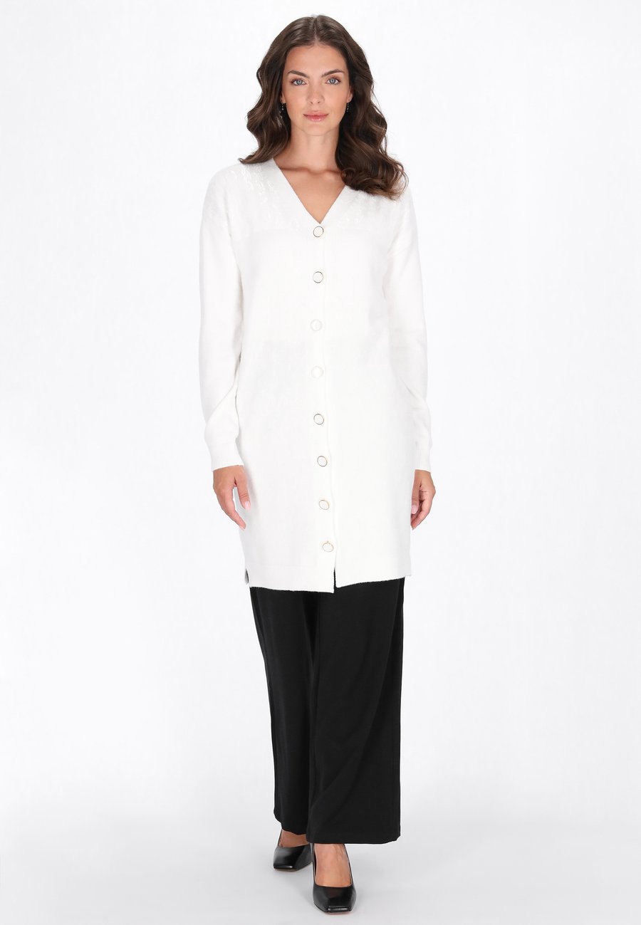 Кардиган usha Cardigan, Offwhite/Off-White
Кардиган usha Cardigan, Offwhite/Off-White