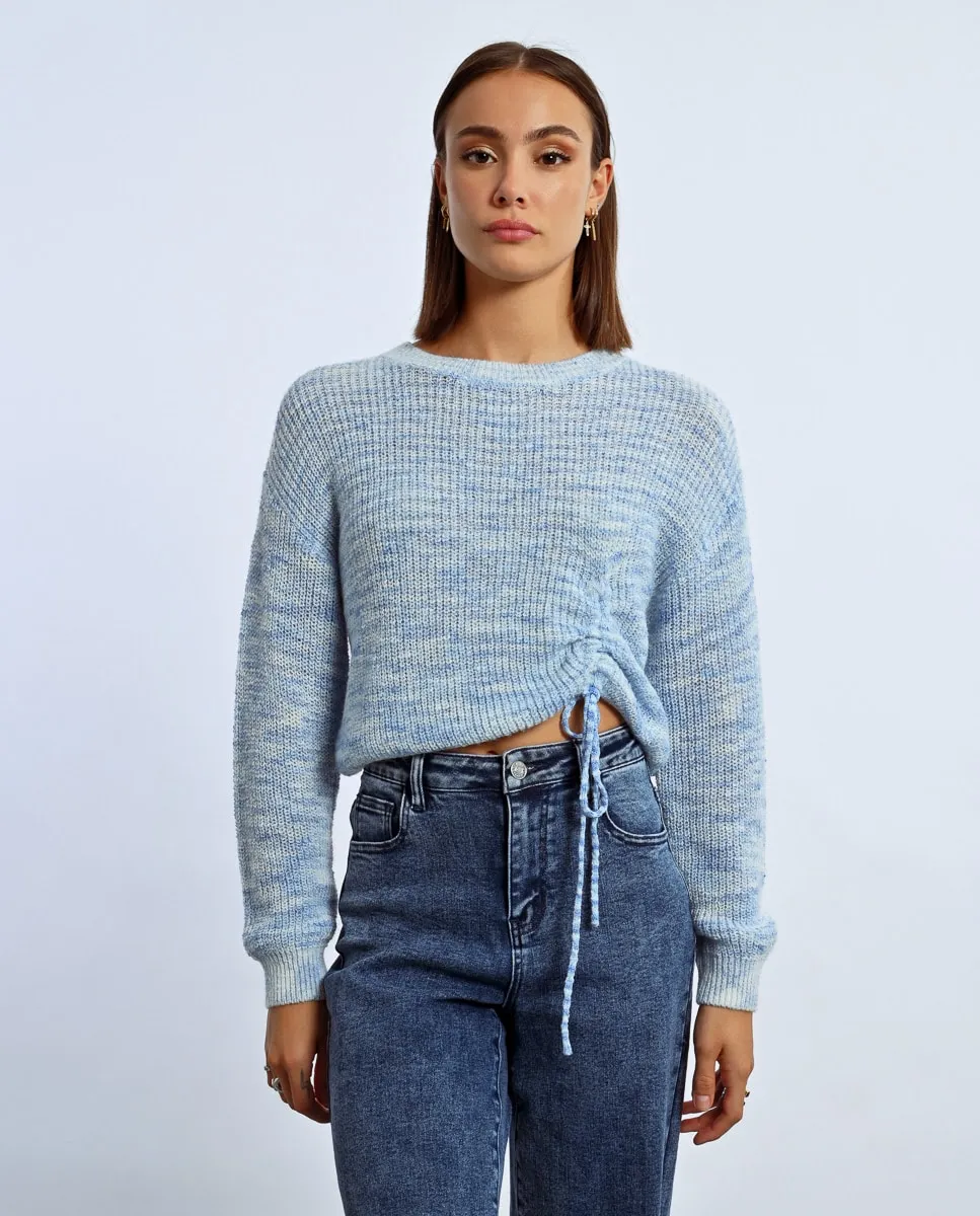 Женский свитер с бантом и длинными рукавами в стиле тай-дай Lili Sidonio, синий
Женский свитер с бантом и длинными рукавами в стиле тай-дай Lili Sidonio, синий