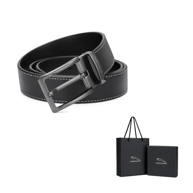 JAGUAR Кожаный ремень мужской, Black
JAGUAR Кожаный ремень мужской, Black